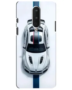 Чехол для OnePlus 8 с картинкой «Вид сверху — BMW M»