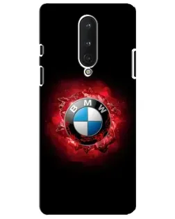 Чехол для OnePlus 8 с картинкой «Логотип BMW — вспышка»