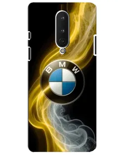 Чехол для OnePlus 8 с картинкой «Золотистый дым BMW»