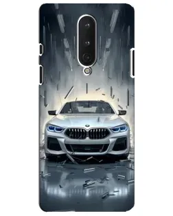 Чехол для OnePlus 8 с картинкой «BMW в свете фар»