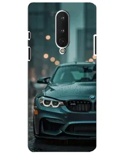 Чехол для OnePlus 8 с картинкой «BMW в огнях города»
