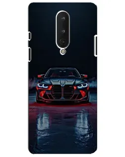 Чехол для OnePlus 8 с картинкой «BMW на мокрой дороге»