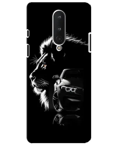 Чохол для OnePlus 8 з картинкою «BMW та лев»