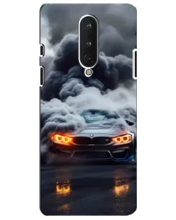 Чехол для OnePlus 8 с картинкой «BMW в дыму»