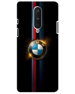 Чехол для OnePlus 8 с картинкой «BMW M-Power неон»