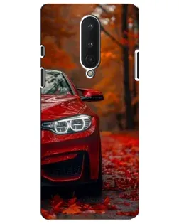 Чехол для OnePlus 8 с картинкой «Осенняя BMW M4»