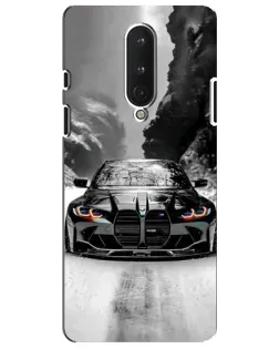 Чехол для OnePlus 8 с картинкой «BMW — акварельный дрифт»
