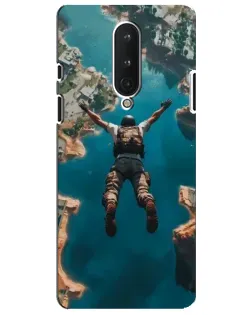 Чохол для OnePlus 8 з картинкою «PUBG — вільне падіння»