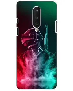 Чохол для OnePlus 8 з картинкою «PUBG — вогняний воїн»