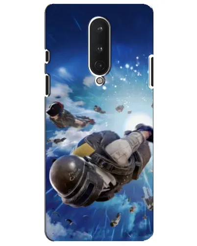 Чохол для OnePlus 8 з картинкою «Десант PUBG — стрибок»
