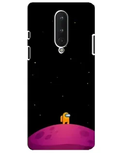 Чохол для OnePlus 8 з картинкою «Самотній герой на планеті» Чохол для OnePlus 8 з картинкою «Самотній герой на планеті»