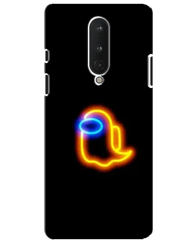 Чохол для OnePlus 8 з картинкою «Among Us неонове сяйво»