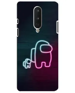 Чохол для OnePlus 8 з картинкою «Among Us неон-арт» Чохол для OnePlus 8 з картинкою «Among Us неон-арт»