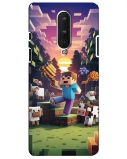 Чохол для OnePlus 8 з картинкою «Стів на фермі» Чохол для OnePlus 8 з картинкою «Стів на фермі»