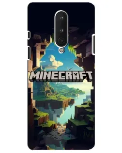 Чохол для OnePlus 8 з картинкою «Печера Майнкрафт»