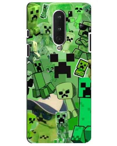 Чохол для OnePlus 8 з картинкою «Кріпери Minecraft» Чохол для OnePlus 8 з картинкою «Кріпери Minecraft»