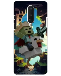 Чохол для OnePlus 8 з картинкою «Стів та гусь»