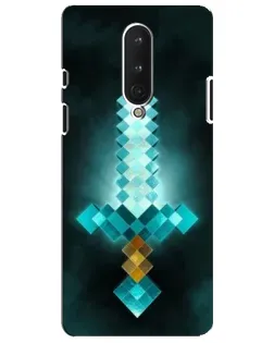 Чохол для OnePlus 8 з картинкою «Алмазний меч неон»