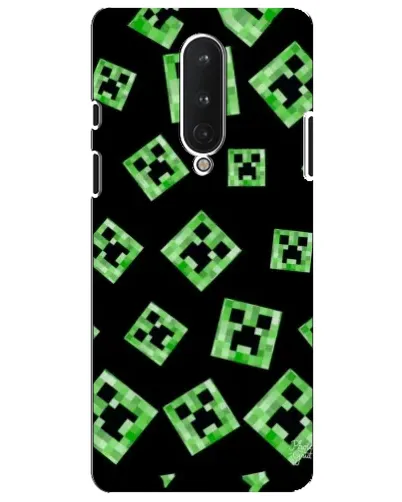 Чохол для OnePlus 8 з картинкою «Паттерн з кріперами» Чохол для OnePlus 8 з картинкою «Паттерн з кріперами»