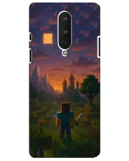 Чохол для OnePlus 8 з картинкою «Стів біля вежі»