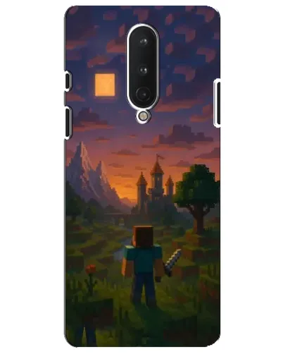 Чохол для OnePlus 8 з картинкою «Стів біля вежі» Чохол для OnePlus 8 з картинкою «Стів біля вежі»
