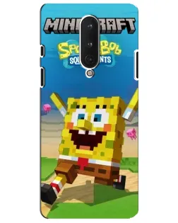 Чохол для OnePlus 8 з картинкою «Губка Боб Minecraft» Чохол для OnePlus 8 з картинкою «Губка Боб Minecraft»