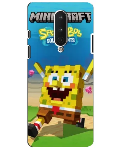 Чохол для OnePlus 8 з картинкою «Губка Боб Minecraft» Чохол для OnePlus 8 з картинкою «Губка Боб Minecraft»