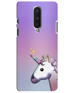 Чехол для OnePlus 8 с картинкой «Единорог градиент» Чехол для OnePlus 8 с картинкой «Единорог градиент»