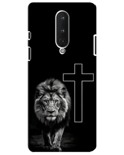 Чохол для OnePlus 8 з картинкою «Лев та Хрест»