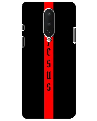 Чохол для OnePlus 8 з картинкою «Червона лінія віри» Чохол для OnePlus 8 з картинкою «Червона лінія віри»