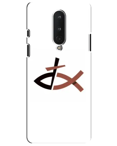 Чохол для OnePlus 8 з картинкою «Риба та хрест» Чохол для OnePlus 8 з картинкою «Риба та хрест»