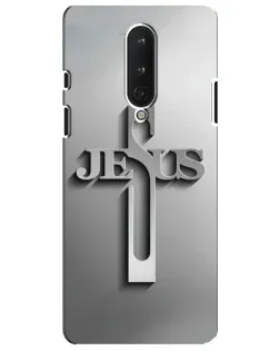 Чехол для OnePlus 8 с картинкой «Металлический крест Jesus» Чехол для OnePlus 8 с картинкой «Металлический крест Jesus»