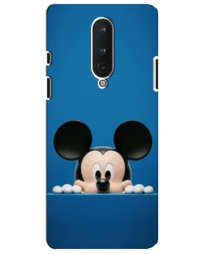 Чехол для OnePlus 8 с картинкой «Микки выглядывает»