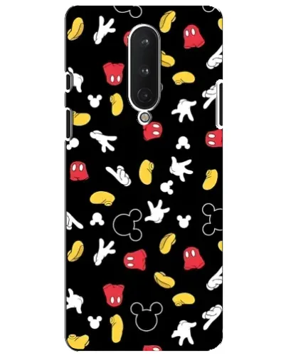 Чехол для OnePlus 8 с картинкой «Графический принт лапок»