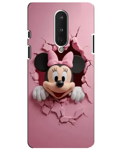 Чехол для OnePlus 8 с картинкой «Минни сквозь стену»