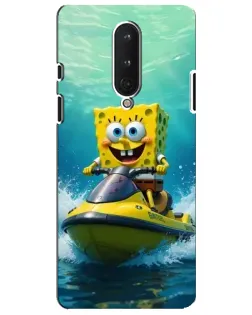 Чохол для OnePlus 8 з картинкою «Спанч Боб на гідроциклі» Чохол для OnePlus 8 з картинкою «Спанч Боб на гідроциклі»