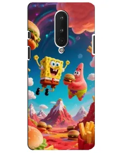 Чехол для OnePlus 8 с картинкой «Космический фастфуд» Чехол для OnePlus 8 с картинкой «Космический фастфуд»