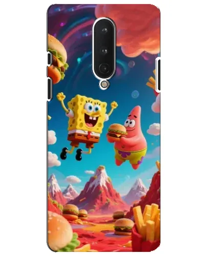 Чохол для OnePlus 8 з картинкою «Космічний фастфуд»