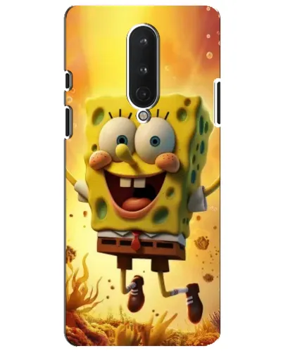 Чохол для OnePlus 8 з картинкою «Губка Боб стрибає»