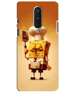 Чохол для OnePlus 8 з картинкою «Губка Боб кухар» Чохол для OnePlus 8 з картинкою «Губка Боб кухар»