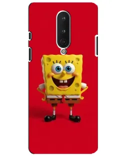 Чохол для OnePlus 8 з картинкою «Спанч Боб на червоному» Чохол для OnePlus 8 з картинкою «Спанч Боб на червоному»