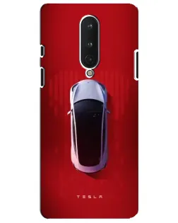 Чохол для OnePlus 8 з картинкою «Tesla Top View»