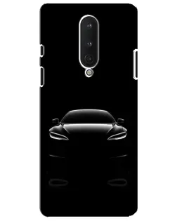 Чохол для OnePlus 8 з картинкою «Силует Tesla Night»