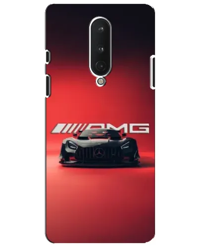 Чохол для OnePlus 8 з картинкою «Mercedes AMG — червона лінія»