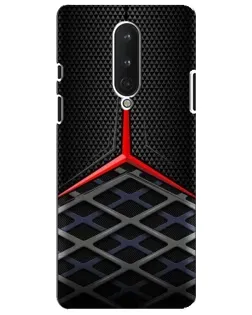 Чохол для OnePlus 8 з картинкою «Mercedes Carbon Grid»