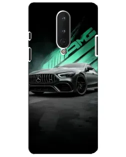 Чохол для OnePlus 8 з картинкою «Темний Mercedes AMG»