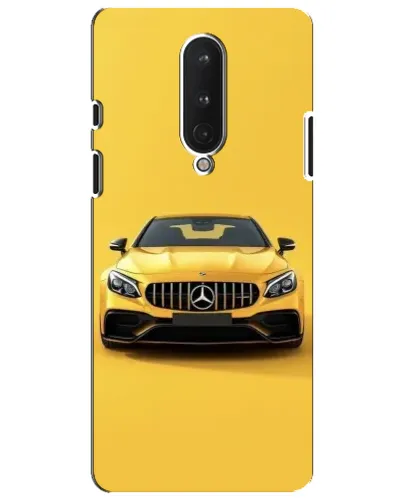 Чохол для OnePlus 8 з картинкою «Жовтий Mercedes GT»