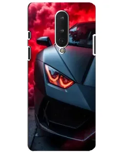 Чохол для OnePlus 8 з картинкою «Lamborghini червоне сяйво»