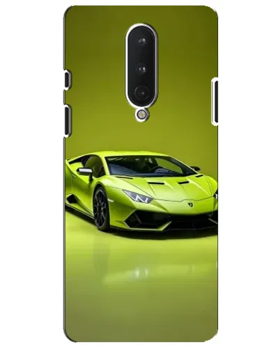 Чохол для OnePlus 8 з картинкою «Салатовий Lamborghini Huracan»