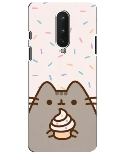 Чохол для OnePlus 8 з картинкою «Пушин з кексом» Чохол для OnePlus 8 з картинкою «Пушин з кексом»